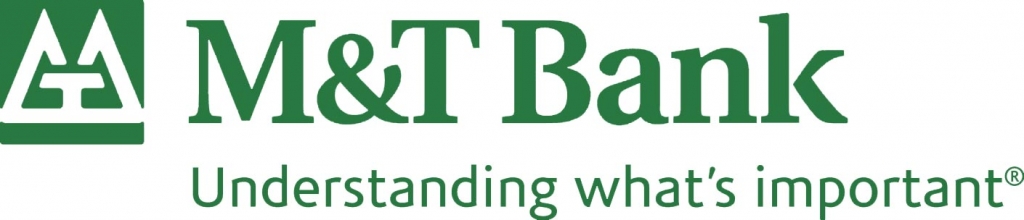 M & T Bank logo.